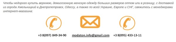 Привем контактов с визуализацией