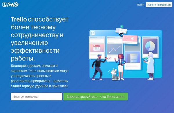 Trello для управления проектами