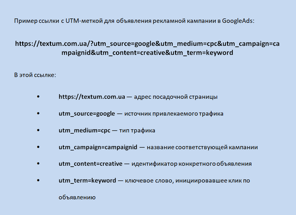 Пример ссылки с UTM-меткой