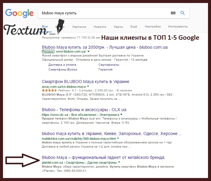 SEO-продвижение сайта в ТОП